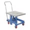 Vestil Ergo Manual Chrome Platform Table, Load Cap. 2000 lb., Overall Width: 24" DIE-2430-36-C - alternate 1